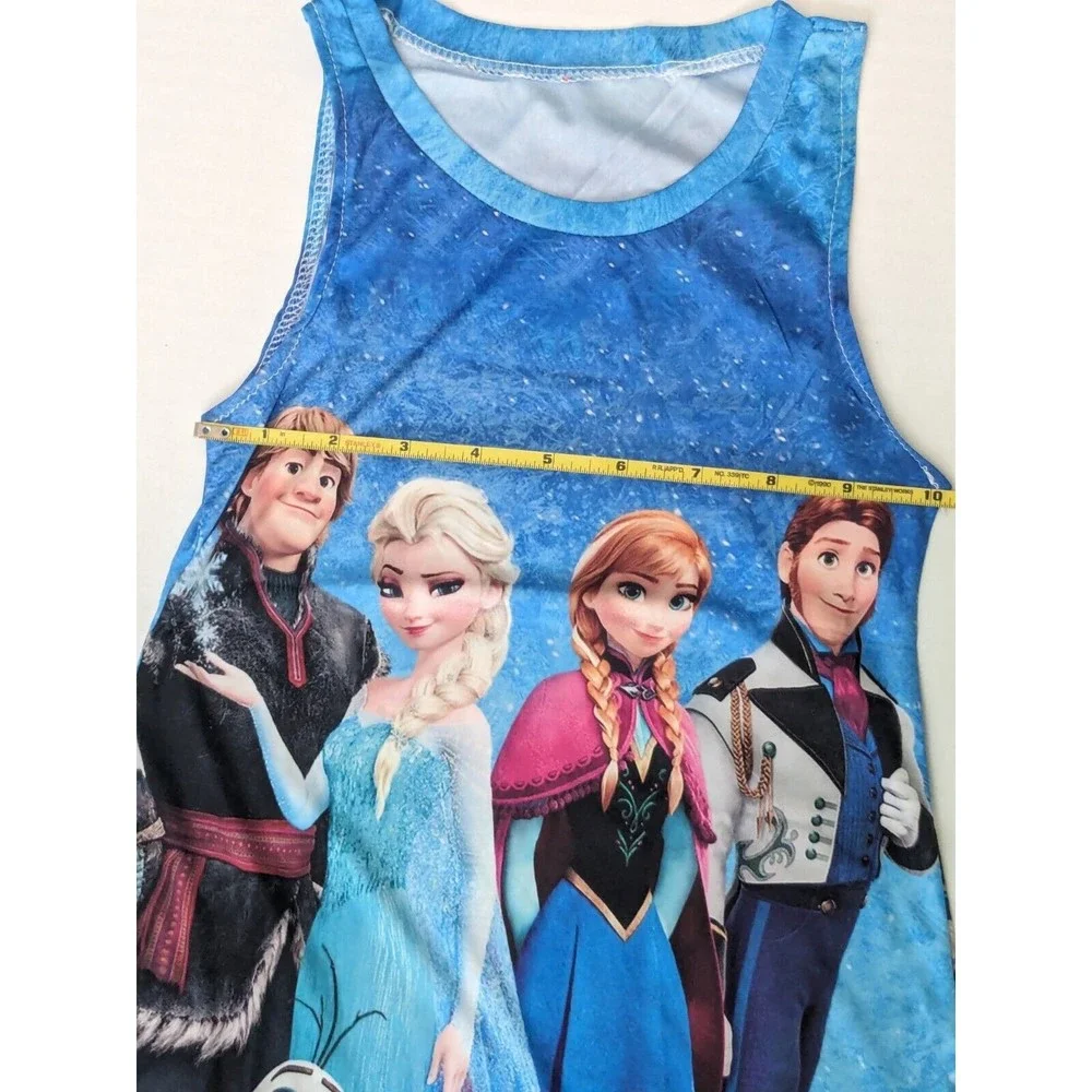 Frozen Dress Disney Girl's Anna Elsa 4T - Picture 3 of 10